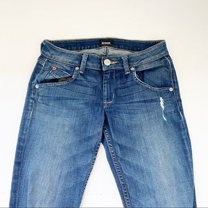 HUDSON Crop Straight Cuffed Jean